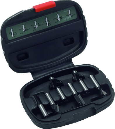 Bosch 6-delige Frezenset Hout is nooit meer leverbaar