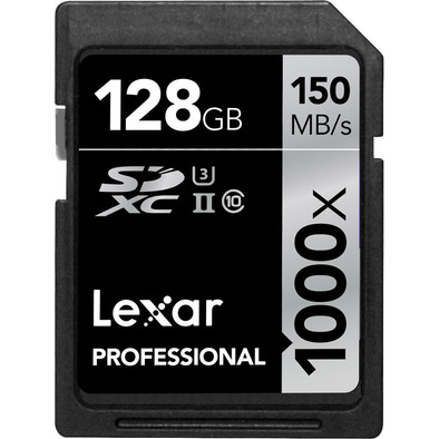 Lexar SDXC Pro 128GB 1000X UHS2 is nooit meer leverbaar