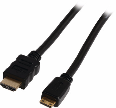 Valueline HDMI naar mini HDMI-kabel 1,5m verguld is nooit meer leverbaar