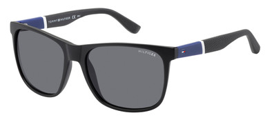 Tommy Hilfiger 1281/S Black/ Grey Gradient Mirror Lens is nooit meer leverbaar