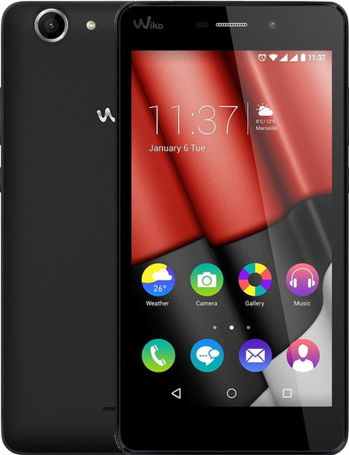 Wiko Pulp FAB 4G Zwart Dual Sim is nooit meer leverbaar