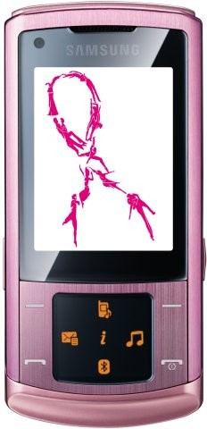 Samsung SGH-U900 Soul Pink Ribbon KPN is nooit meer leverbaar