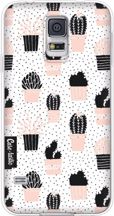Casetastic Softcover Samsung Galaxy S5/S5 Neo Cactus Print is nooit meer leverbaar