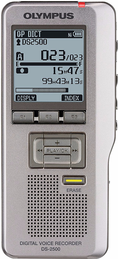 Olympus Dictatie en Transcriptie Kit Pro Zilver is nooit meer leverbaar