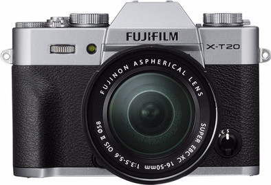 Fujifilm X-T20 Zilver +  16-50mm OIS II is nooit meer leverbaar
