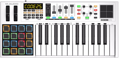 M-Audio Code 25 is nooit meer leverbaar