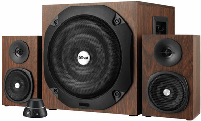 Trust Vigor 2.1 Speaker Set Bruin is nooit meer leverbaar