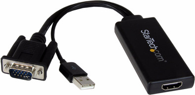 Startech Portable VGA naar HDMI adapter met USB is nooit meer leverbaar
