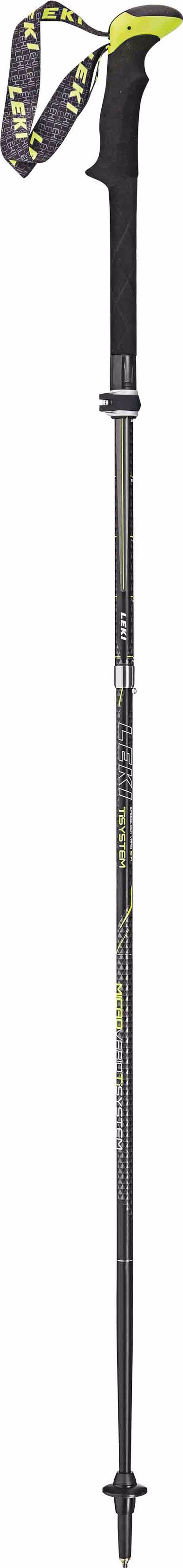 Leki Micro Vario TiSystem Black/Anthracite 130 cm is nooit meer leverbaar