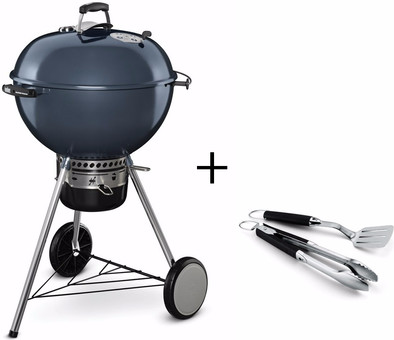Weber Master Touch 57 cm GBS Slate Blauw Compleet is nooit meer leverbaar