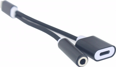 Xccess Lightning Splitter Apple iPhone 7/7 Plus Zwart is nooit meer leverbaar