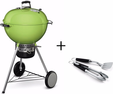 Weber Master Touch 57 cm GBS Spring Groen met Tweedelige Toolset is nooit meer leverbaar