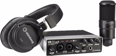 Steinberg UR22 MKII Recording Pack | Coolblue | Audio interfaces