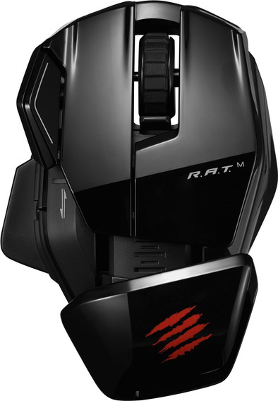 Mad Catz Office R.A.T. M Wireless Mobile Glossy Zwart is nooit meer leverbaar
