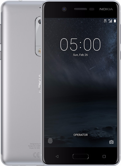 Nokia 5 Zilver is nooit meer leverbaar