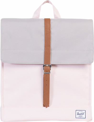 Herschel City Mid-Volume Cloud Pink/Ash/Tan Leather is nooit meer leverbaar