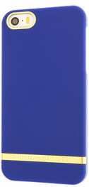 Richmond &amp; Finch Satin Apple iPhone 5/5S/SE Back Cover Blauw is nooit meer leverbaar