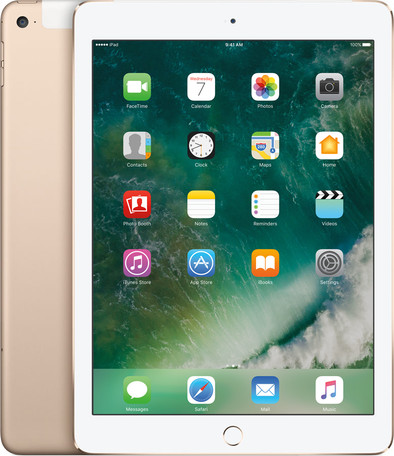Apple iPad Air 2 Wifi + 4G 128 GB Goud is nooit meer leverbaar