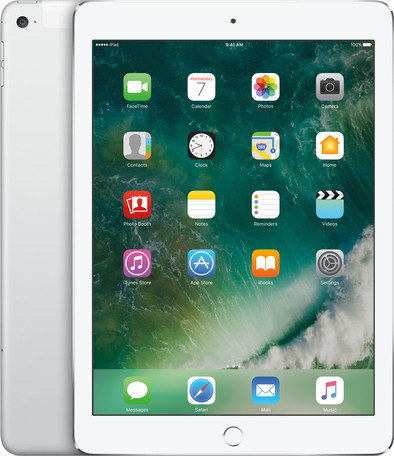 Apple iPad Air 2 Wifi + 4G 128 GB Zilver is nooit meer leverbaar