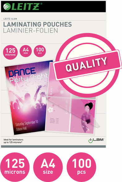 Leitz Laminating Sheet A4 2X125 Eva (100 units) is no longer available
