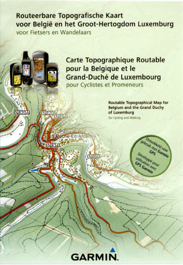 Garmin MapSource TOPO Belgi&amp;euml; &amp; Luxemburg is nooit meer leverbaar