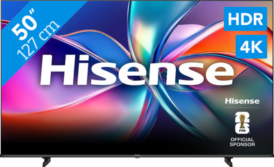 Hisense 50" QLED E7Q (2025) is nooit meer leverbaar
