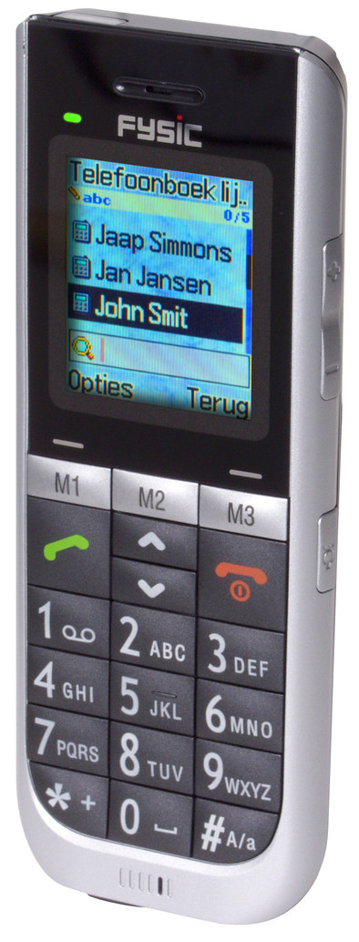 Fysic Big Button GSM FM-9000 T-Mobile Prepaid is nooit meer leverbaar