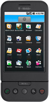 T-Mobile G1 Black is nooit meer leverbaar