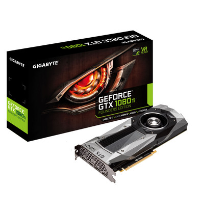 Gigabyte GeForce GTX 1080 Ti Founders Edition is nooit meer leverbaar