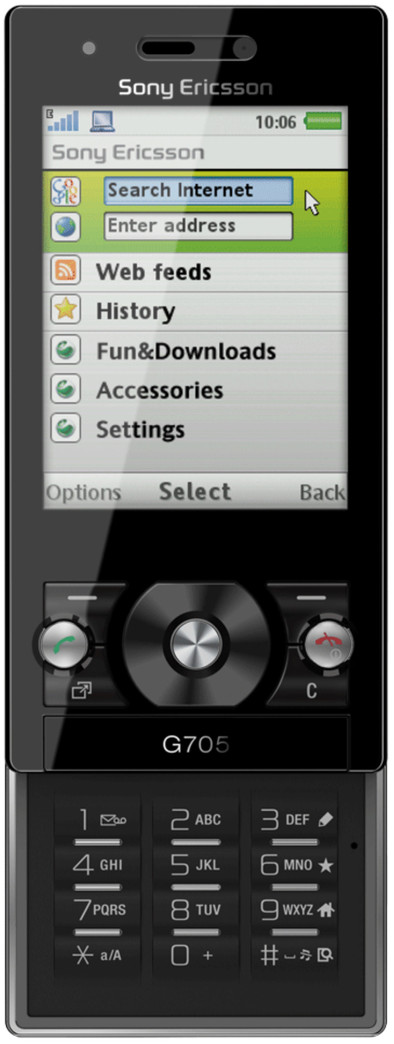 Sony Ericsson G705 Majestic Black is nooit meer leverbaar