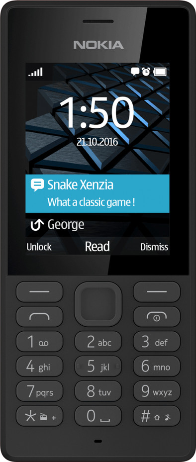 Nokia 150 Zwart is nooit meer leverbaar