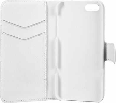 Xqisit Slim Wallet Case Apple iPhone 5/5S/SE White is nooit meer leverbaar