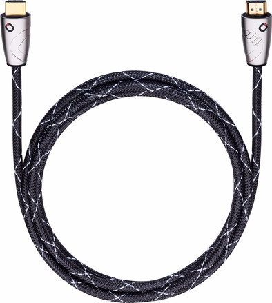 Oehlbach Easy Connect Steel HDMI Kabel 2,5 Meter is nooit meer leverbaar