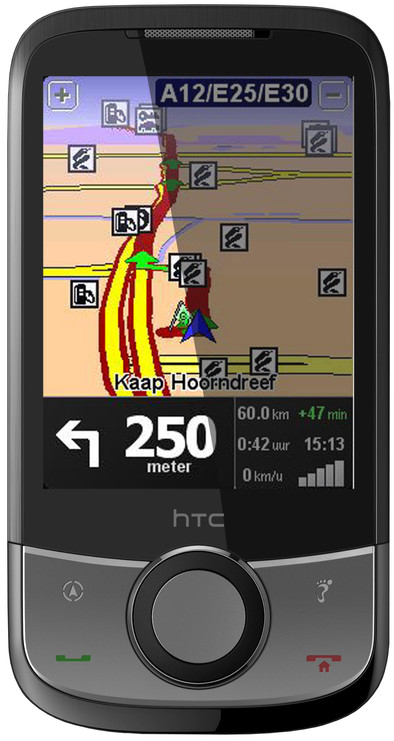 HTC Touch Cruise II NL + TomTom Navigator 7 Benelux is nooit meer leverbaar