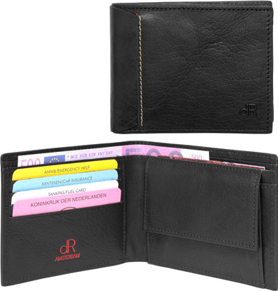 dR Amsterdam Waxi Billfold 78581 Black is nooit meer leverbaar