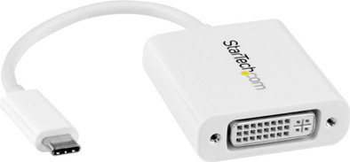 Startech USB-C naar DVI adapter Wit is nooit meer leverbaar