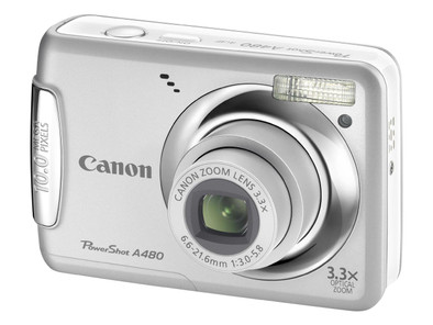 Canon PowerShot A480 ユーズド 簡易動作確認済 Canon PowerShot A480 Silver | Coolblue | Compactcamera's