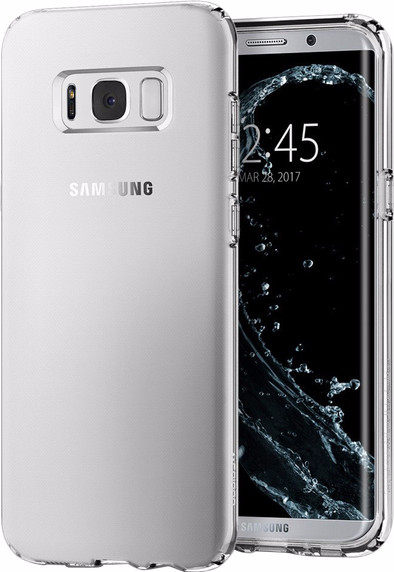 Spigen Liquid Crystal Samsung Galaxy S8 Plus Back Cover Transparant is nooit meer leverbaar
