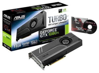 Asus GeForce GTX 1080 Ti TURBO 11G is nooit meer leverbaar