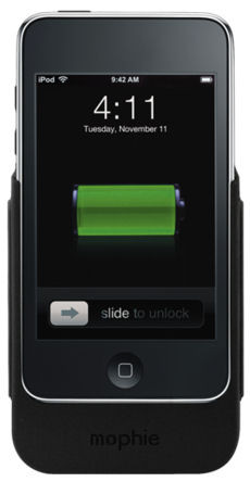 Mophie Juice Pack Battery iPod Touch 2G is nooit meer leverbaar