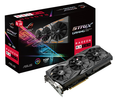 Asus ROG STRIX RX580 T8G GAMING is nooit meer leverbaar