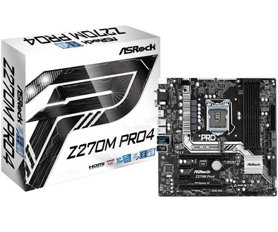 Asrock Z270M PRO4 is nooit meer leverbaar