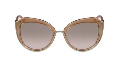 Karl Lagerfeld KL928S Shiny Gold / Grey Brown is nooit meer leverbaar
