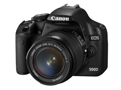 Canon EOS 500D + EF-S 18-55 IS Kit is nooit meer leverbaar