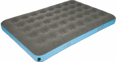 Bo-Camp Velours Air-XL 2 Blauw/Grijs is nooit meer leverbaar