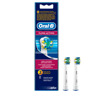 Oral-B Floss Action (2 stuks) is nooit meer leverbaar