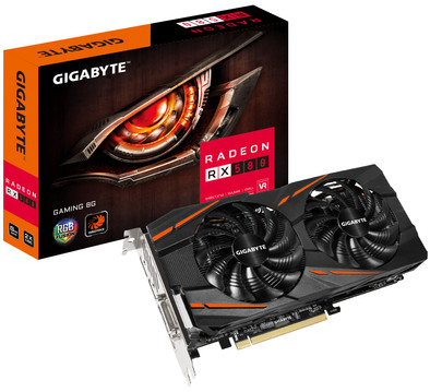 Gigabyte Radeon RX 580 Gaming 8G is nooit meer leverbaar