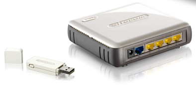 Sitecom WL-581 Wireless N-Router + USB-adapter is nooit meer leverbaar