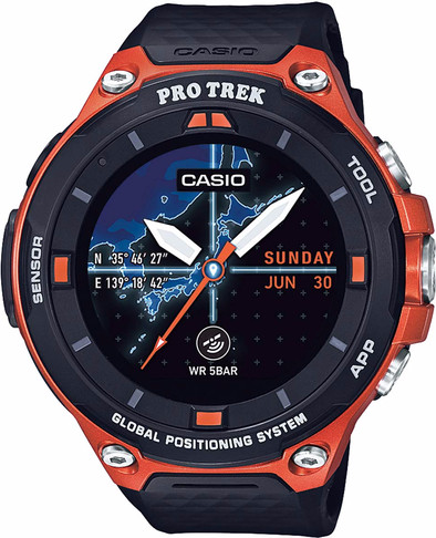 Casio Pro Trek Smart Outdoor Oranje is nooit meer leverbaar