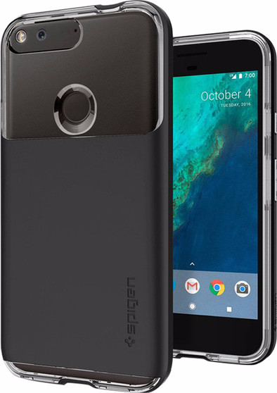 Spigen Neo Hybrid Crystal Google Pixel XL Zwart is nooit meer leverbaar